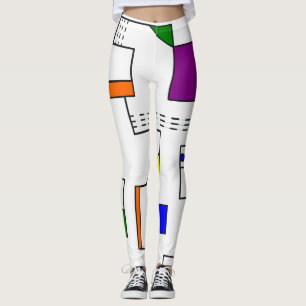 Leggings Circuits de Bauhaus