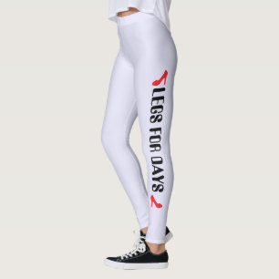 Leggings Citation de talon haut personnalisée en lavande