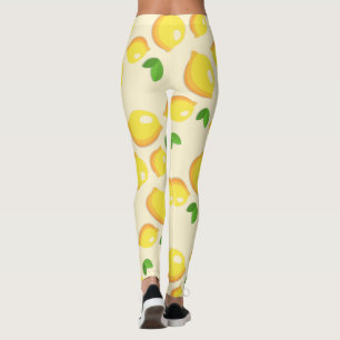 Leggings Citron jaune frais
