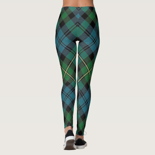 Leggings Clan Campbell de Loudoun Scottish Tartan (Dos)