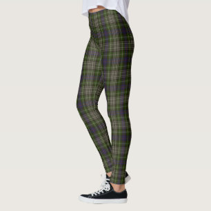 Leggings Clan Davidson Tulloch Robe Tartan Écossais Femmes