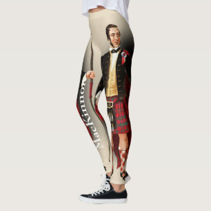 Leggings Clan écossais MacKinnon par R.R. McIan