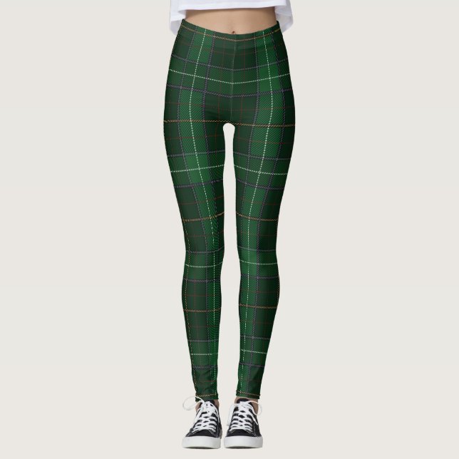 Leggings Clan Tartan Scottish Walsh Plaid (Devant)