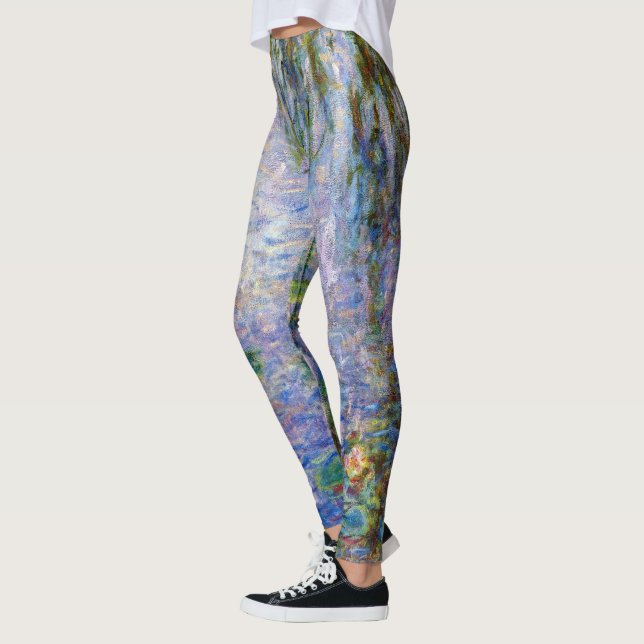 Leggings Claude Monet - Lys d'eau (Gauche)