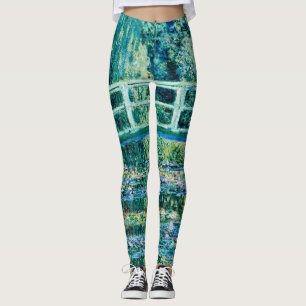 Leggings Claude Monet - Pont D'Eau Et Pont Japonais