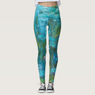 Leggings Claude Monet Water Lilies Nymphéas GalleryHD