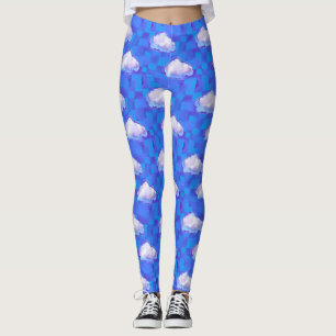 Leggings Cloué Surreal Sky Check Imprimer