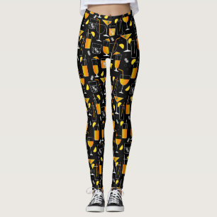Leggings Cocktails et boissons de bar mixologiste
