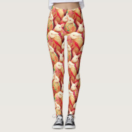 Leggings Code de la robe royale du lapin
