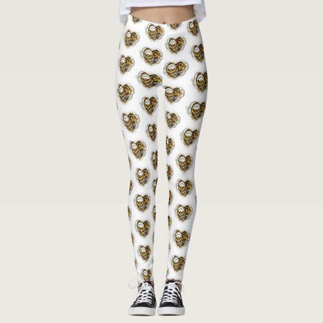 Leggings Coeur vapeur avec un manomètre (Devant)