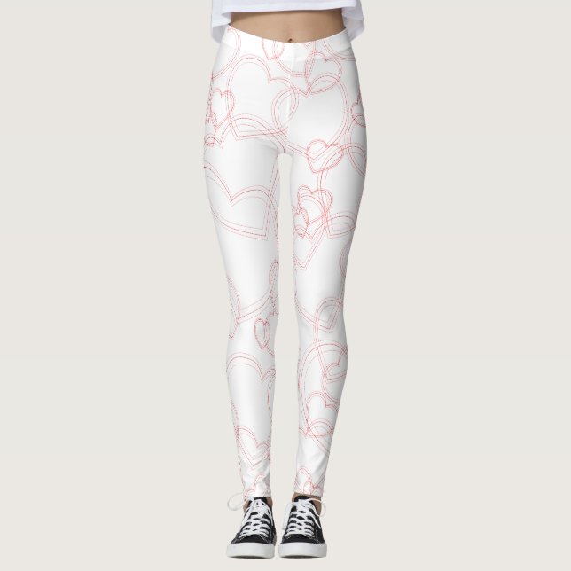 Leggings Coeurs bloqués (Devant)
