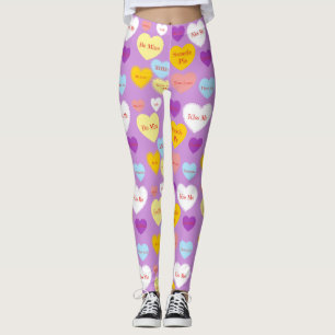 Leggings Coeurs de bonbons