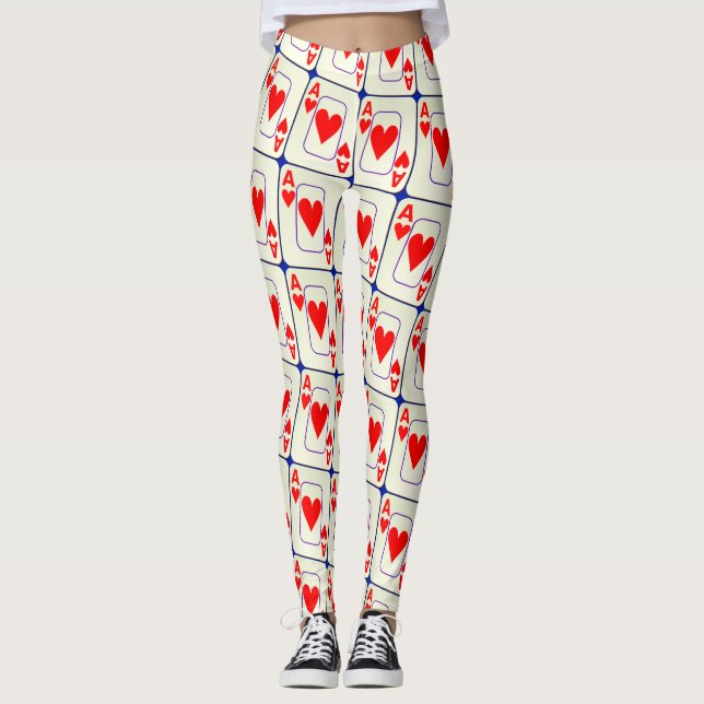 LEGGINGS COEURS DU CÆ (Devant)