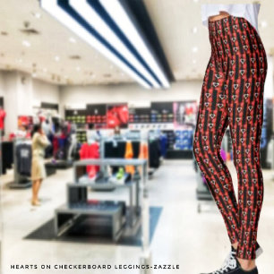 Leggings Coeurs sur le tableau de bord