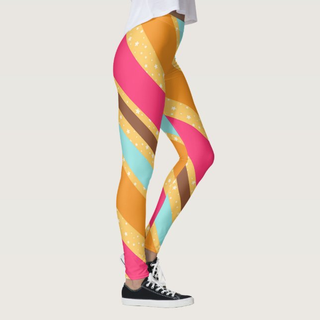 Leggings Collage amusant (Droite)