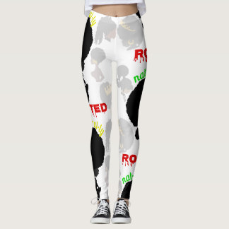 Leggings Collection-Naturel de culture enracinée