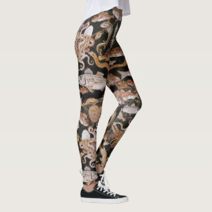 LEGGINGS COLLECTION POMPEII, OCÉAN - ESPACE DE VIE MARINE