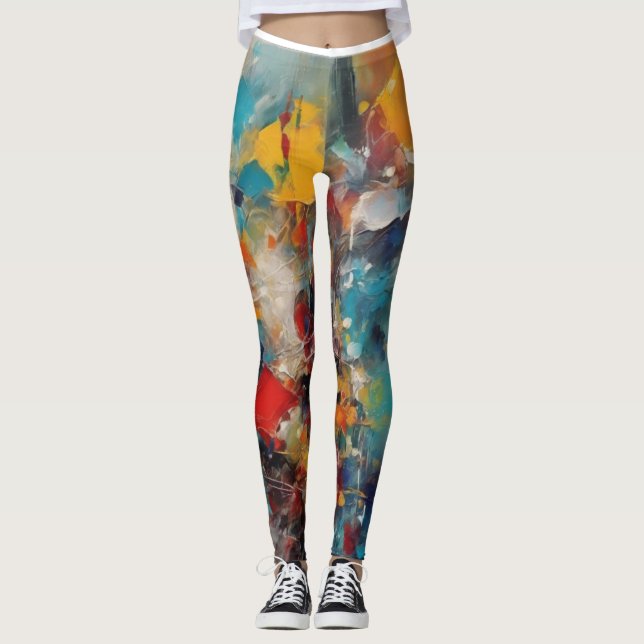 Leggings colorés (Devant)