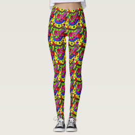 Leggings colorés Abstraits,