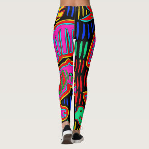 Leggings colorés de créateur