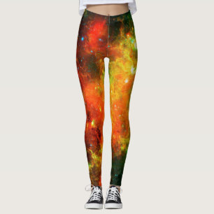 Leggings Colorful Starry Nebula