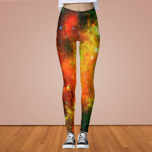 Leggings Colorful Starry Nebula