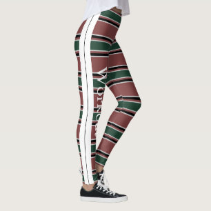 Leggings Combinaison de design rétro et moderne l Bandes