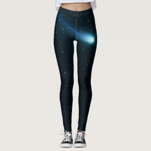Leggings Comète dans le ciel nocturne