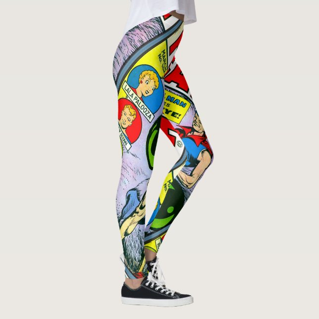 Leggings Comics de fonctionnalités #108 (Droite)