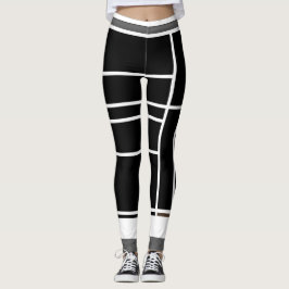 Leggings Composition des légumineuses I avec inverseur Brow