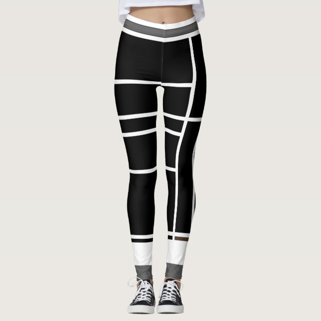 Leggings Composition des légumineuses I avec inverseur Brow (Devant)