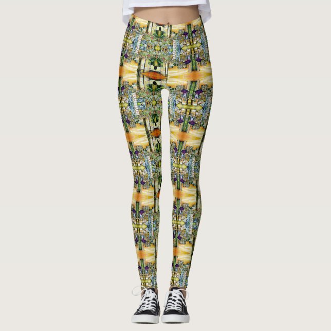 Leggings Compromettre la gentrification artistique (Devant)