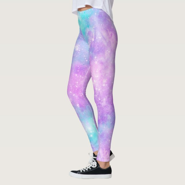 Leggings Conception 14 des séries Painted galaxy (Gauche)