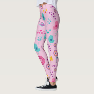 Leggings Conception abstraite colorée