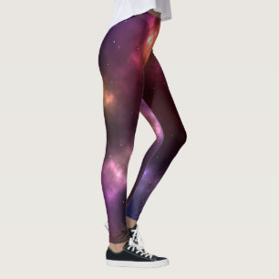 Leggings Conception de constellations de l'espace cosmique