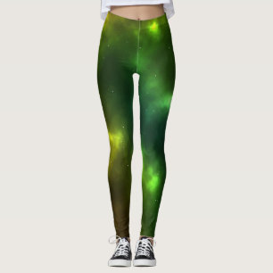 Leggings Conception de constellations de l'espace cosmique