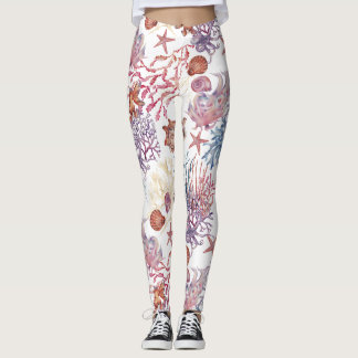 Leggings Conception de la série de composition de l'eau sou