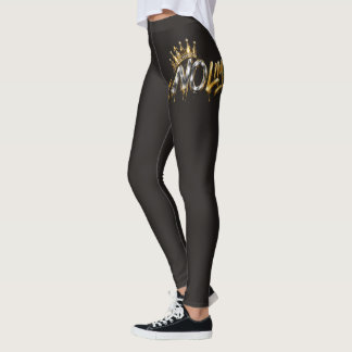 Leggings Conception de luxe Couronne d'Or Sans Limites