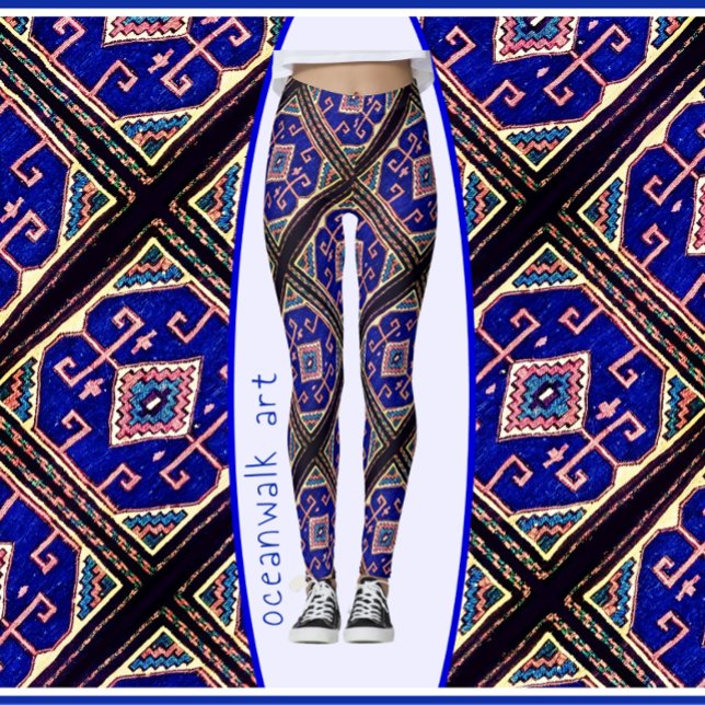 Leggings Conception de tapis orientaux d'antiquité Soumak (Créateur téléchargé)