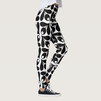 Leggings Conception des motifs floraux