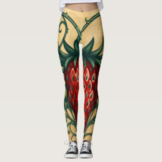 Leggings Conception Fraise