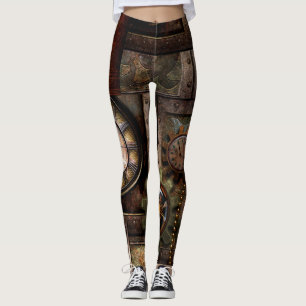 Leggings Conception merveilleuse de steampunk
