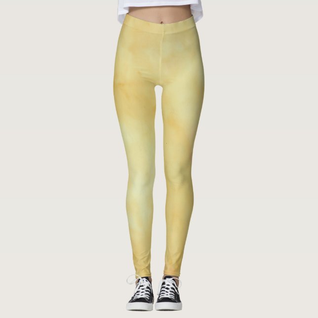 Leggings Conception Or Jaune (Devant)