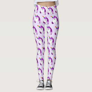 Leggings Conception Unicorn Vous Choisissez Couleur Arrière