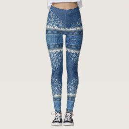 Leggings conçus par Denim