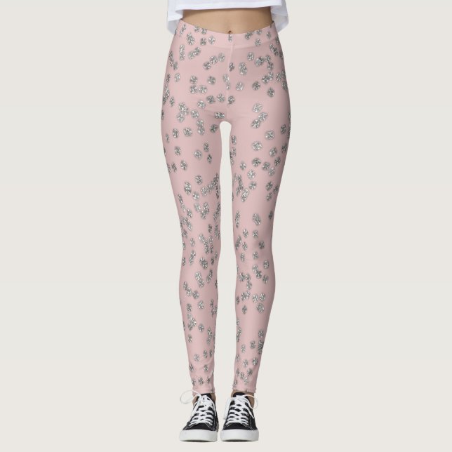 Leggings Confetti en diamant (Devant)