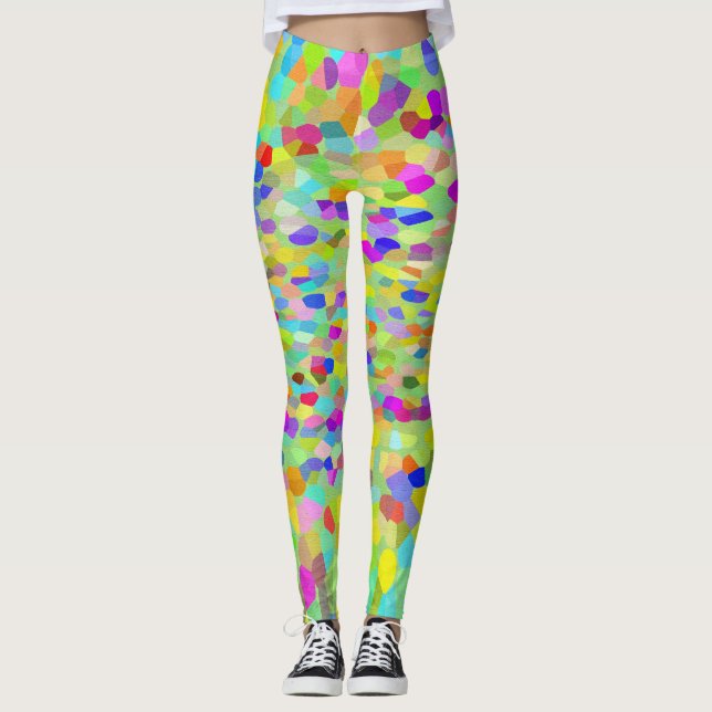 Leggings Confetti Garden Fringe (Devant)