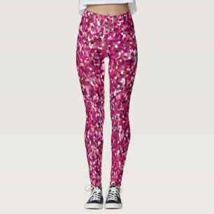 Leggings Confettis de parties scintillantes/copie roses de