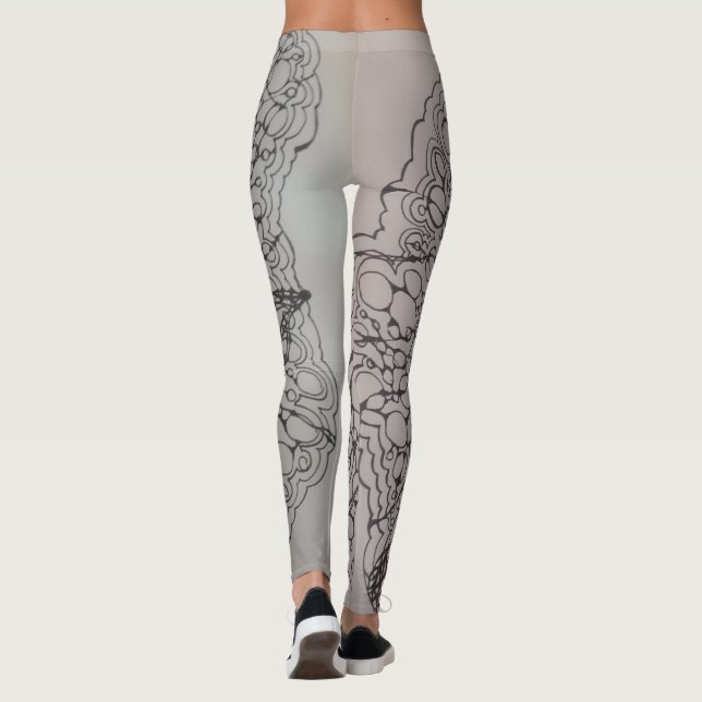 Leggings Conscience Christ cristallisée (Dos)