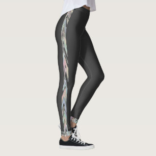 Leggings Conseils de Herringbone - gris foncé